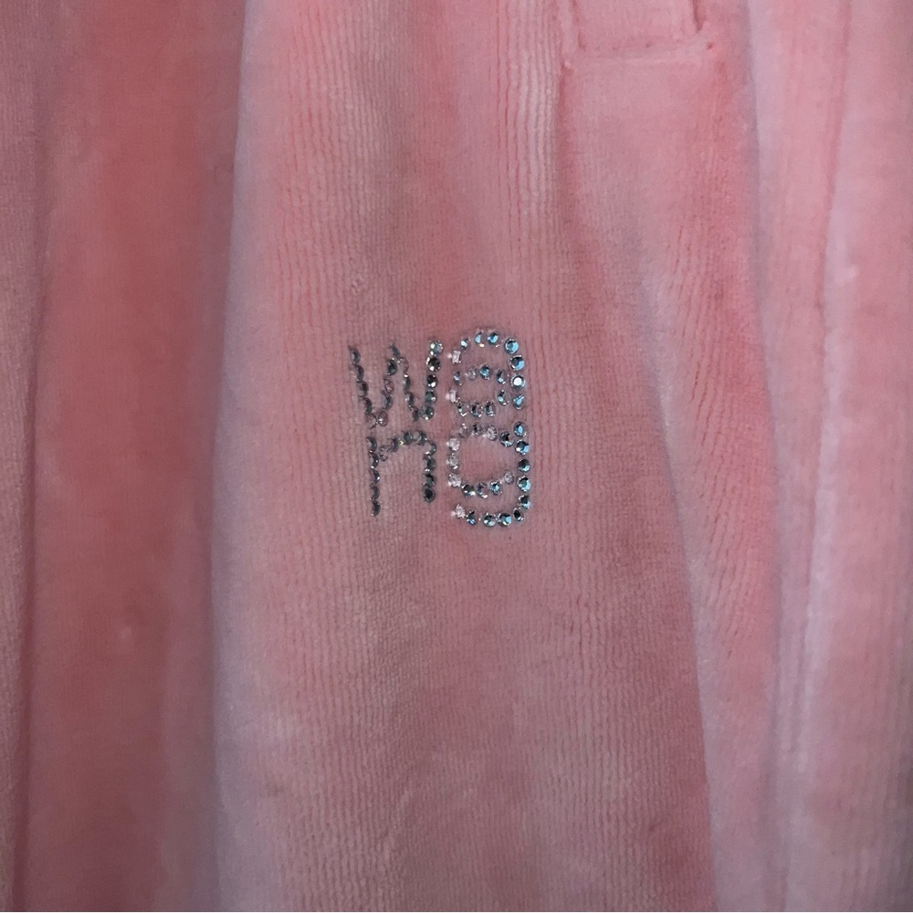 •SOLD• Alexander wang pink velvet joggers